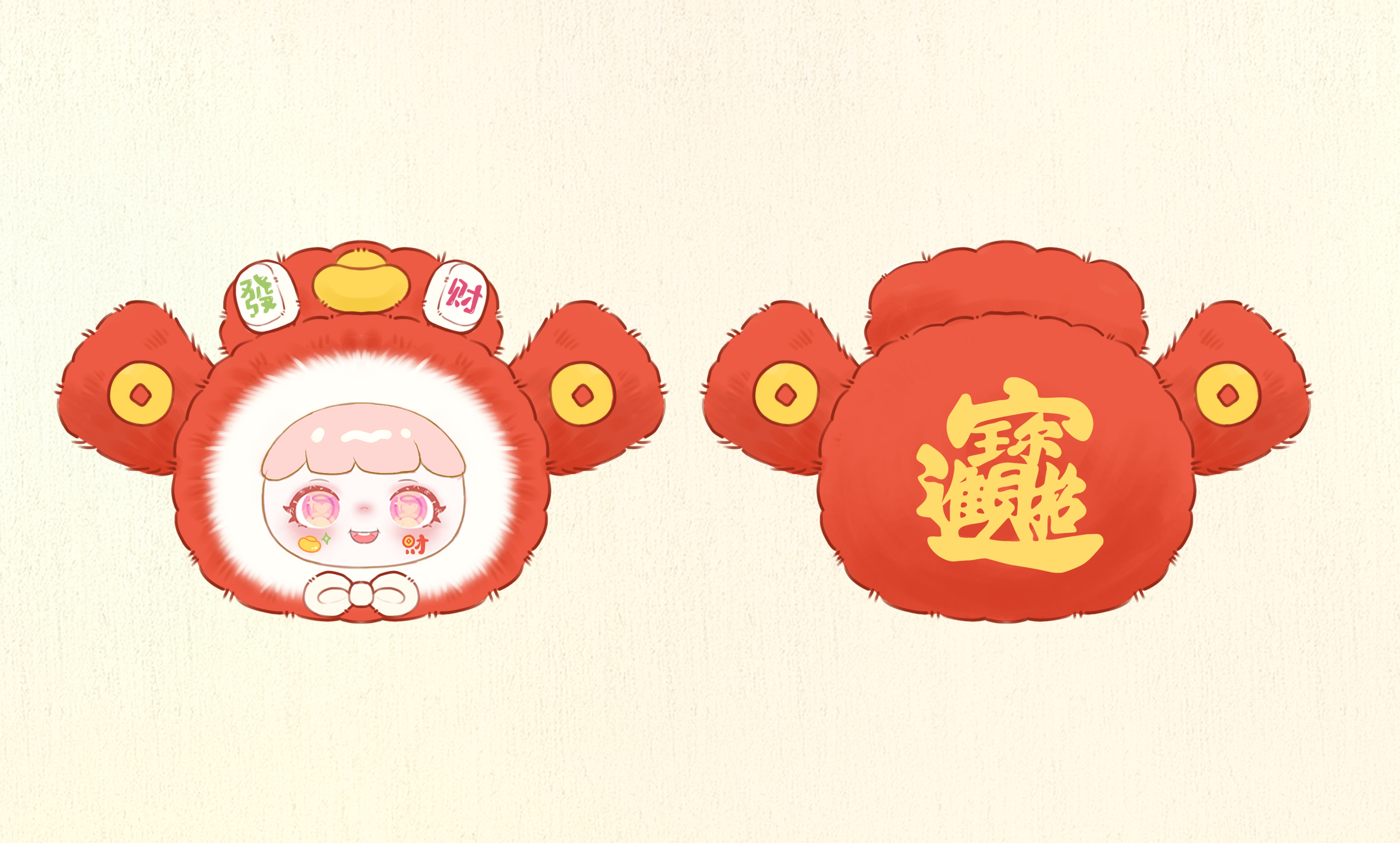 淘气包-财神毛绒系列